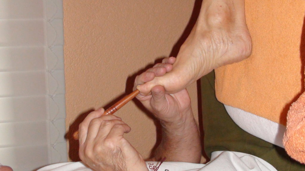 Foot thaï ou réflexologie plantaire
